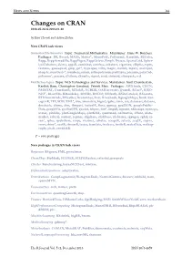 Changes on CRAN 2013-05-26 to 2013-11-30