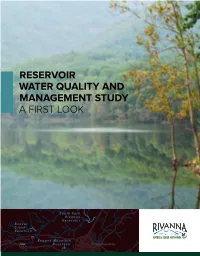 Draft Reservoir Water Quality and Management Study a First Look