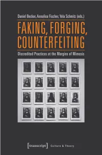 Faking, Forging, Counterfeiting