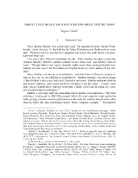 Parent-Child Speech and Child Custody Speech Restrictions