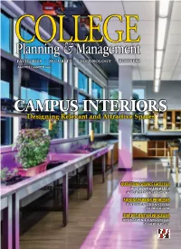 CAMPUS INTERIORSINTERIORS Designing Relevant and Attractive Spaces