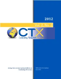 CTX in the Place of Julia Mcclenon, Who Did Yeoman’S Work Ryan Stuart, Layout & Design Producing the First Three Issues of This Groundbreaking New Journal