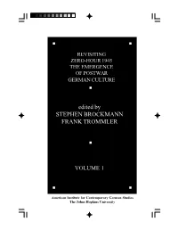 Revisiting Zero Hour 1945