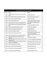 Question Paper & Memo