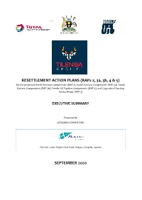RESETTLEMENT ACTION PLANS (Raps 2, 3A, 3B, 4 & 5)