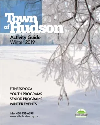 Activity Guide Winter 2019