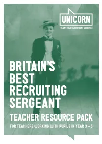 Britain's Best Recruiting Sergeant