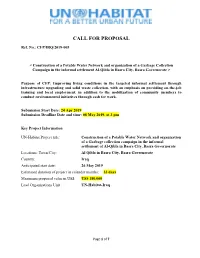 Call for Proposal