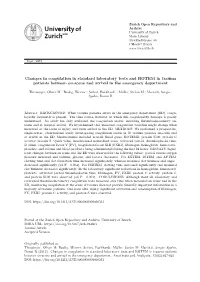 Changes in Coagulation in Standard Laboratory Tests and ROTEM in Trauma Patients Between On-Scene and Arrival in the Emergency Department