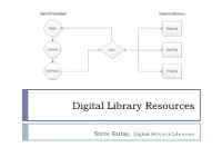 Digital Library Resources