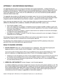 Ghs Reference Materials Health Hazard Criteria