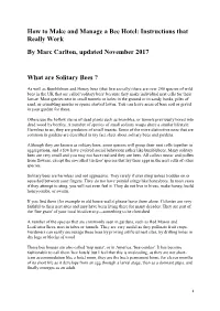 How to Make and Manage a Bee Hotel: Instructions That Really Work by Marc Carlton, Updated November 2017