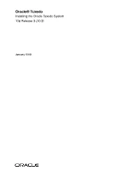 Installing the Oracle Tuxedo System 10G Release 3 (10.3)