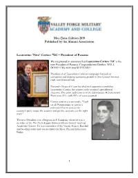 May/June Edition 2019 Published by the Alumni Association Laurentino