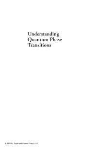 Understanding Quantum Phase Transitions