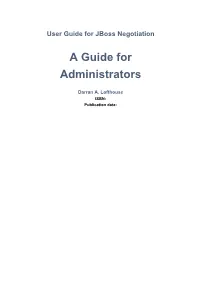 A Guide for Administrators