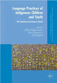Language Practices of Indigenous Children and Youth