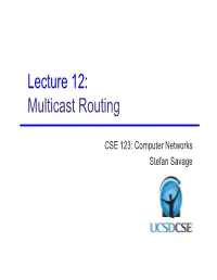 Multicast Routing