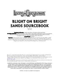 Blight on Bright Sands Sourcebook Page 2
