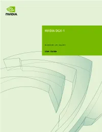 DGX-1 User Guide