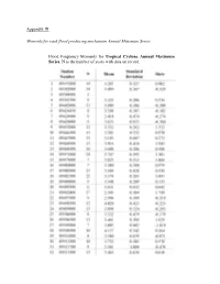 Appendix III