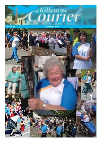 ISSUE 29 SUMMER 2014 £1 Changes at the Courier LETTERS to the EDITOR We Welcome Your Letters and Emails