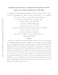 Quasiparticle Interference, Quasiparticle Interactions and the Origin of the Charge Density-Wave in 2H-Nbse2