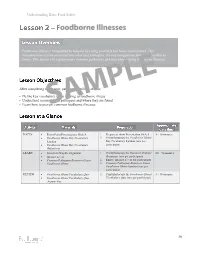 Understanding Basic Food Safety 30 After Completing This Lesson