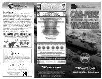 1-800-USA-RAIL • Amtrak.Com