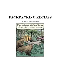 Backpacking Bits