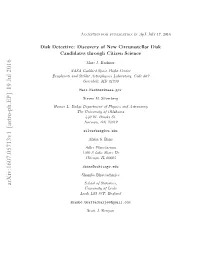 Disk Detective: Discovery of New Circumstellar Disk Candidates Through Citizen Science