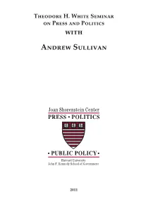 With Andrew Sullivan