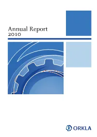 Annual Report 2010 Contents