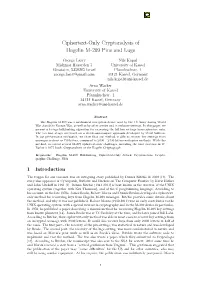 Ciphertext-Only Cryptanalysis of Hagelin M-209 Pins and Lugs
