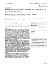 Biocuration - Mapping Resources and Needs [Version 2; Peer Review: 2 Approved]