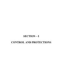 Chapter-1: Control and Protection General Considerations, Technology Development