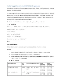 Cipher Support on a Citrix MPX/SDX (N3) Appliance