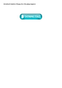 Download Windows 10 Page Free Bleepingcomputer Bleeping Computer