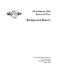 General Plan Update Background Report