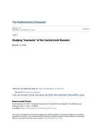 Of the Central Limit Theorem