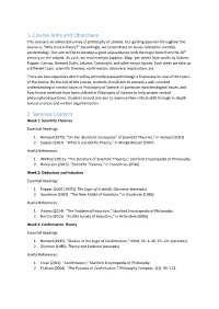 1. Course Aims and Objectives 2. Seminar Content