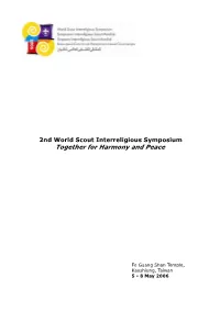 2Nd Interreligious Symposium Report