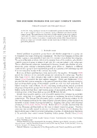 Arxiv:1812.11743V1 [Math.GR] 31 Dec 2018 Rbe,Wbln Groups