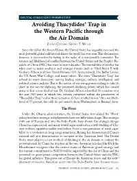 Avoiding Thucydides' Trap in the Western Pacific Through the Air Domain
