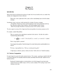 Chapter 11 the Nucleus