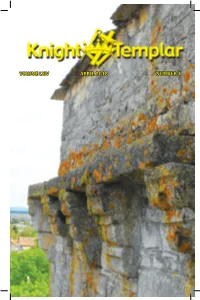 VOLUME LXIV APRIL 2018 NUMBER 4 Reconditioned Jackets with Templar Buttons Only $169.95 -Flaps on Pockets Are $19.95 Extra If Needed