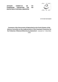 Advisory Committee on the Framework Convention for the Protection of National Minorities