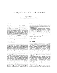 An Application Sandbox for Netbsd