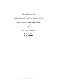 Imp Ar Tiality, Separation of Powers