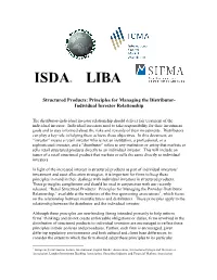 Best Practices for Structured Products Designed for Individual Investors
